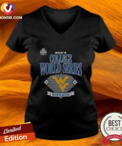 Pretty West Virginia Mountaineers 2026 NCAA College World Series Omaha Event v neck optimized shirt for fans