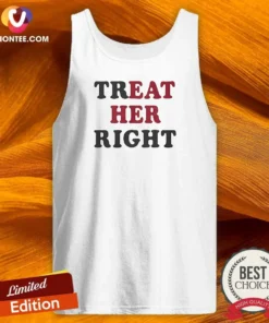 Top Happy Treat Her Right Eat Her Tank Top