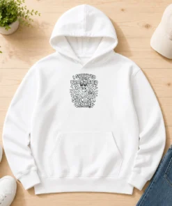 Awesome Brain Eater Splash Zone Line Art Copy Hoodie