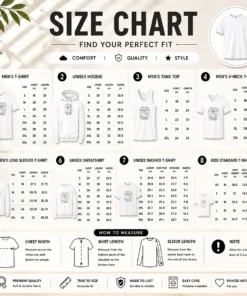 Size chart for Awesome Brain Eater Splash Zone Line Art Copy with measurements in inches and centimeters