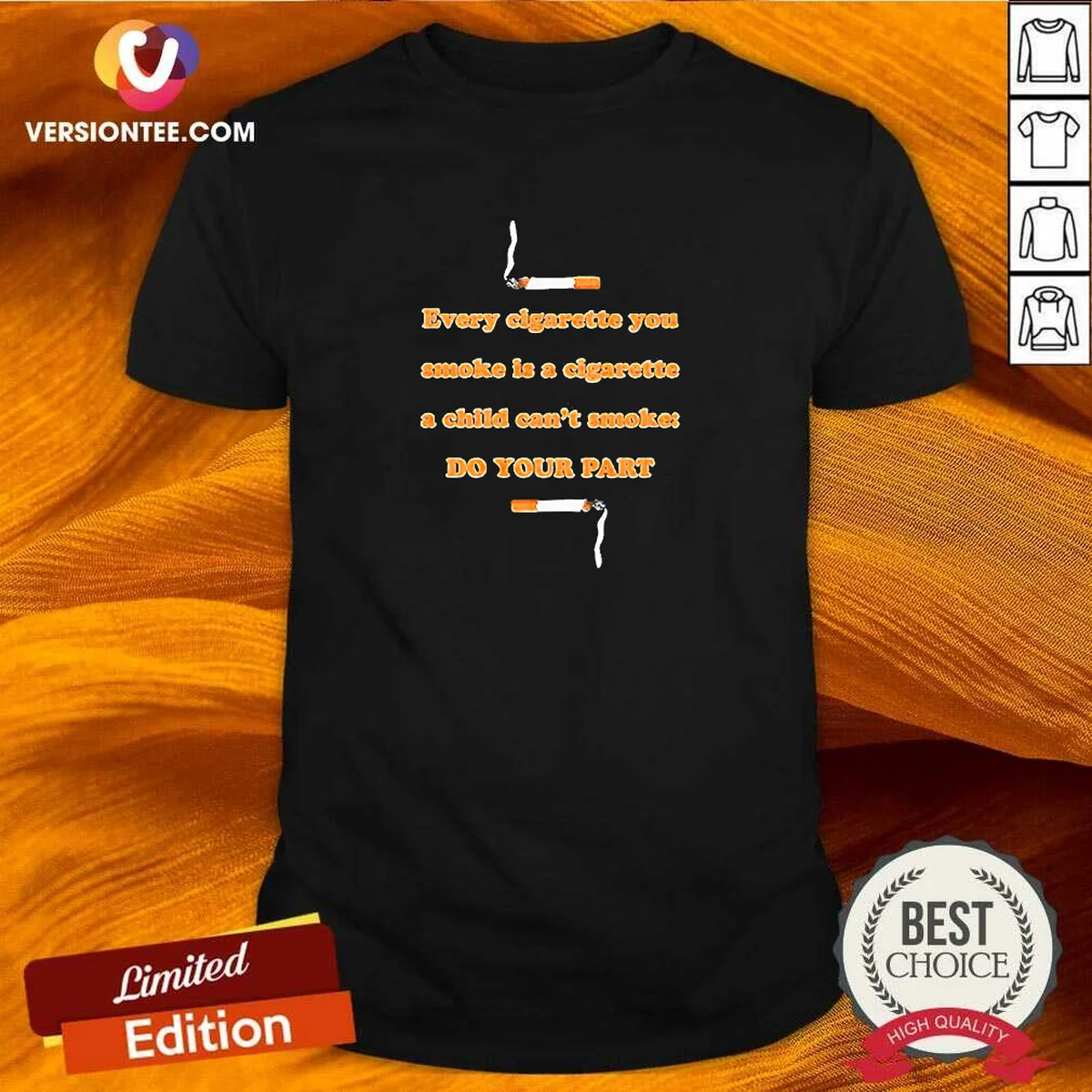 Awesome Every Cigarette You Smoke Is Shirt Awesome Every Cigarette You Smoke Is Shirt