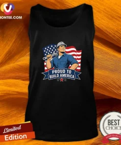 Awesome Labour Day Proud Blue Collar Worker Vector Tank Top