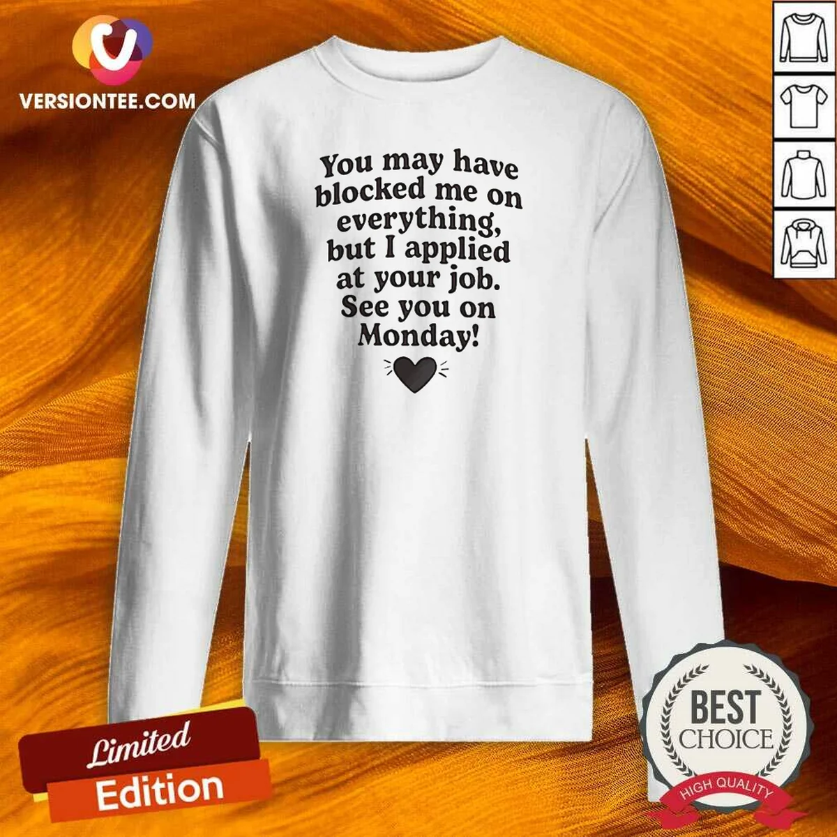 Awesome Officials You May Have Blocked Sweatshirt Awesome Officials You May Have Blocked Sweatshirt