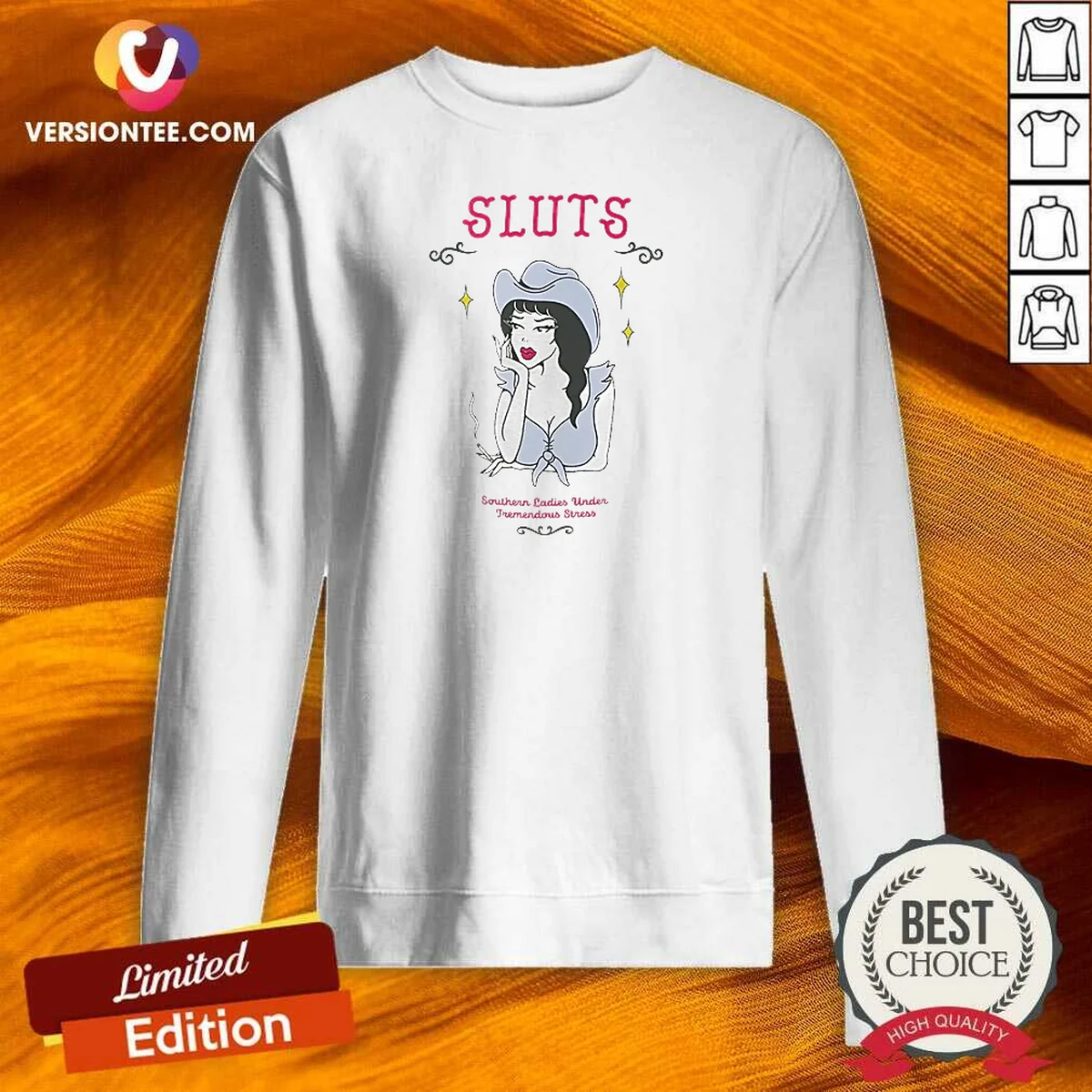 Funny SLUTS Southern Ladies Under Tremendous Sweatshirt Funny SLUTS Southern Ladies Under Tremendous Sweatshirt