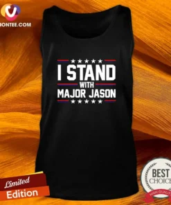 Good Major Jason I Stand With Major Jason Tank Top