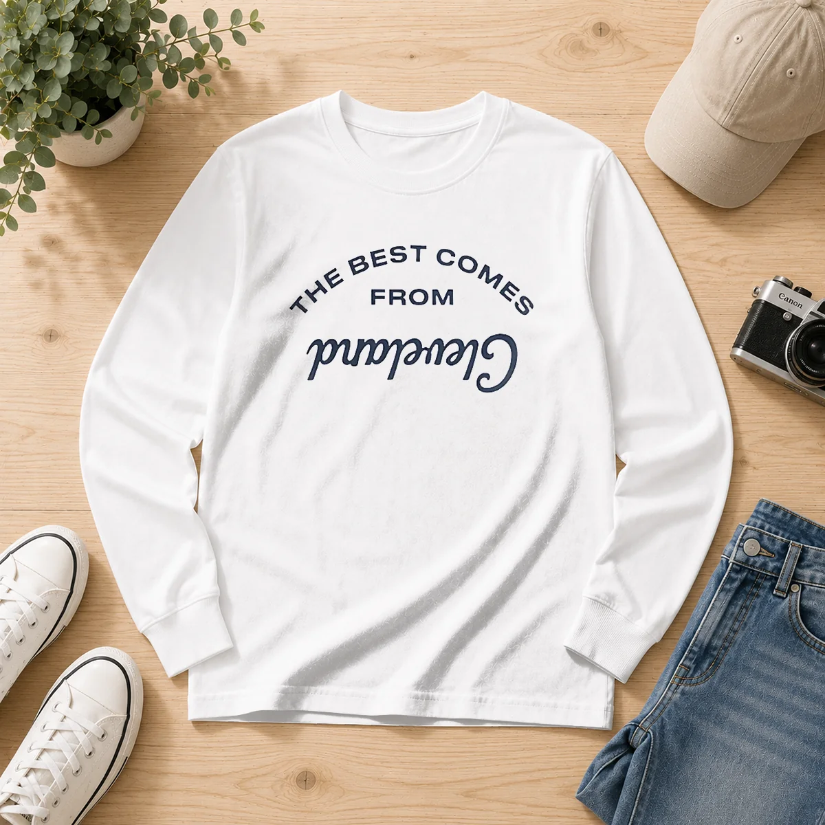 Good The Best Comes From Cleveland Ohio City Pride Long Sleeve Shirt