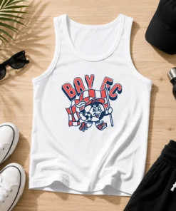 Hot Kid'S Bay FC Soccer Player Ash Tank Top