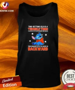 Hot Stitch This Getting Old Is A Terrible Thing I Blacked Out For Twenty Minutes This Morning Tank Top