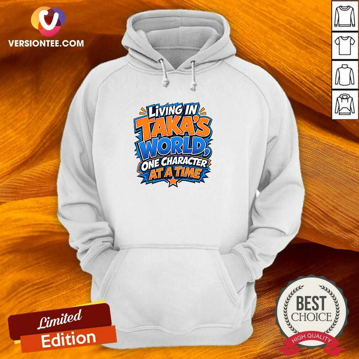 Hot Takas World Characters Passion Cartoon Hoodie