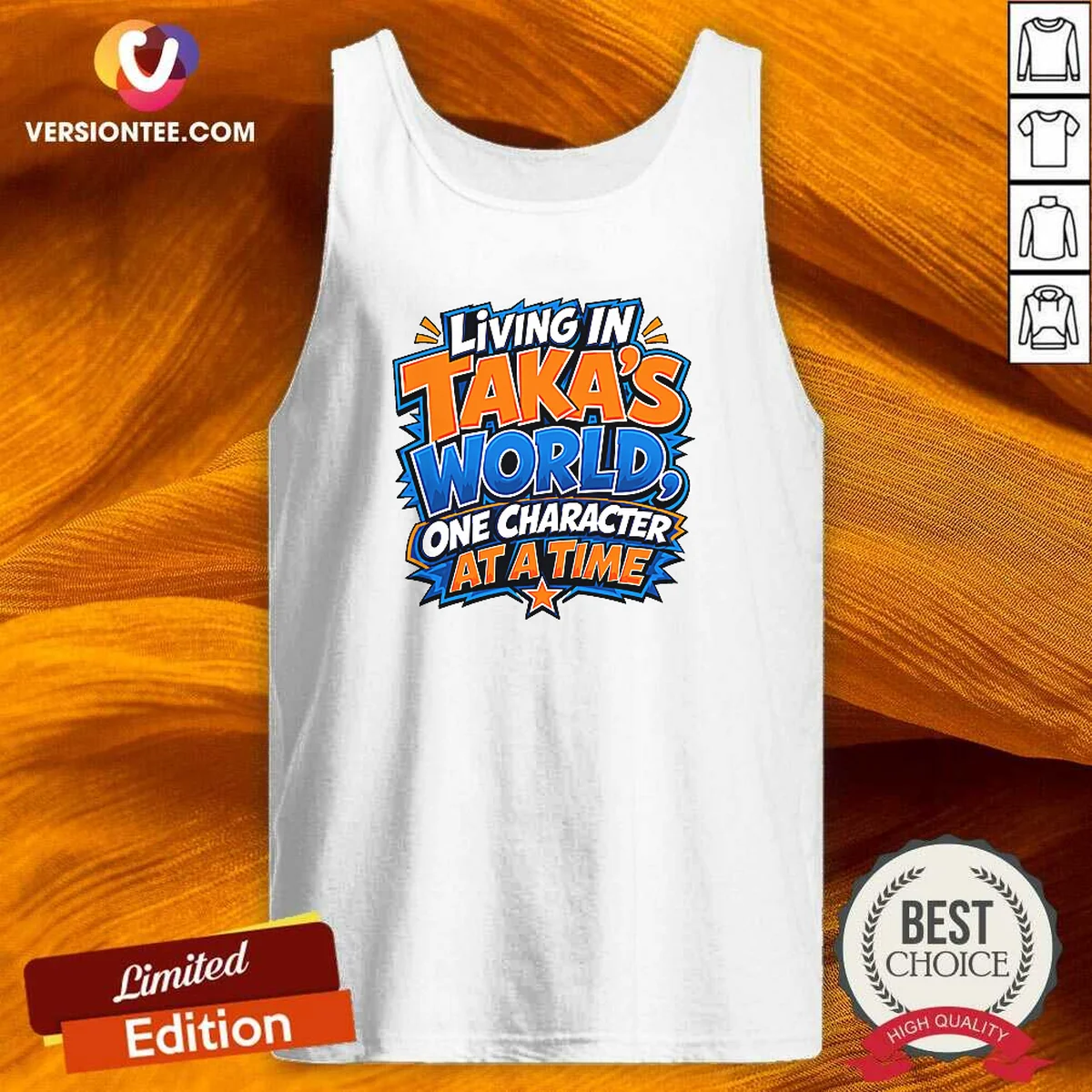 Hot Takas World Characters Passion Cartoon Tank Top Hot Takas World Characters Passion Cartoon Tank Top