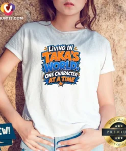 Hot Takas World Characters Passion Cartoon V-Neck Shirt