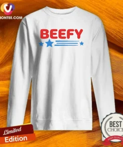 Hot The Bear Beefy Stars Sweatshirt