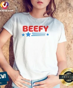 Hot The Bear Beefy Stars V-Neck Shirt