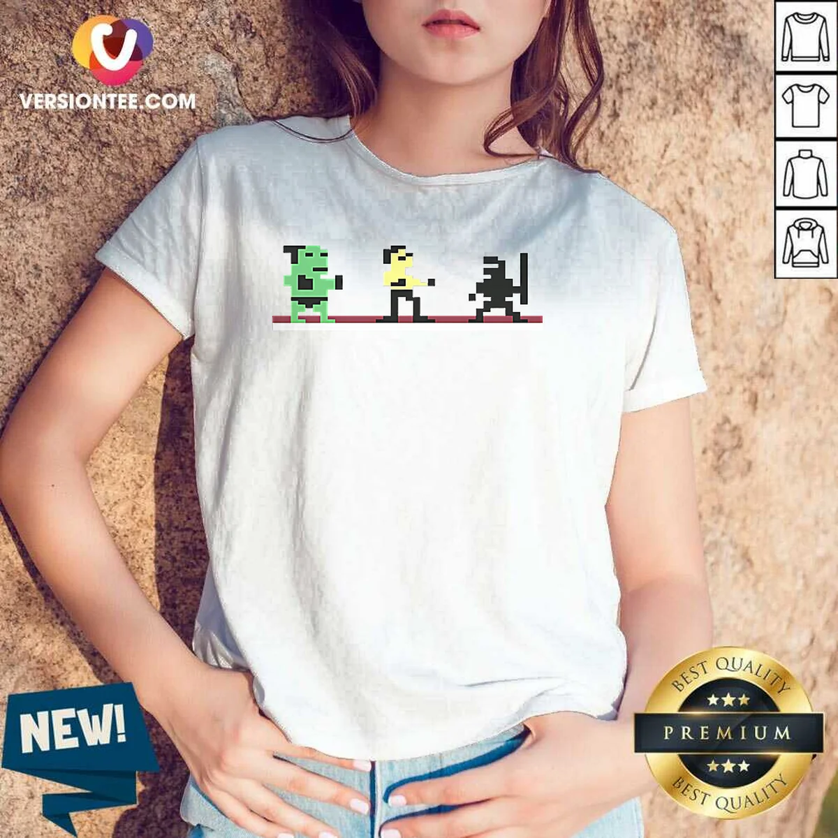 Nice Commodore 64 V-Neck Shirt