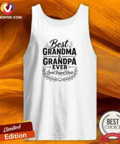 Nice Grandparents Day Gratitude Line Art Family Tank Top