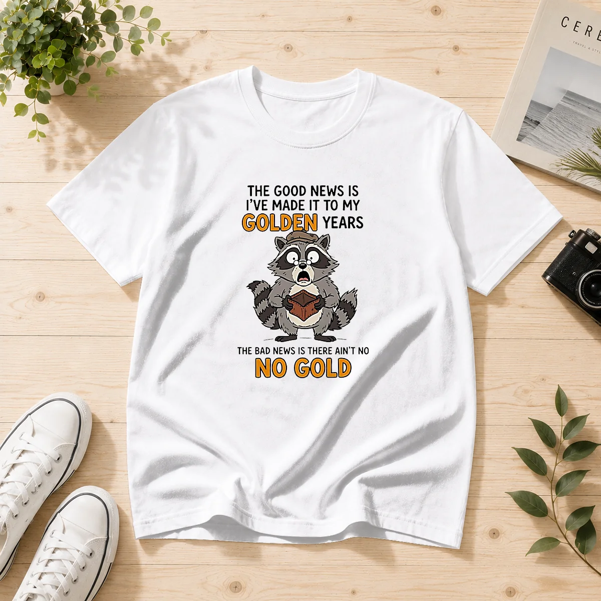 Nice Raccoon The Good News Is Shirt Nice Raccoon The Good News Is Shirt