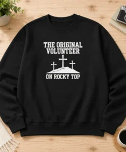 Nice Th Original Volunteer On Rocky Top Sweater