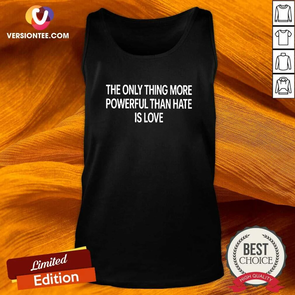 Official The Only Thing More Powerful Tank Top Official The Only Thing More Powerful Tank Top