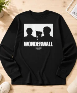 Official Wonderwall Oasis Silhouette Long Sleeve Shirt