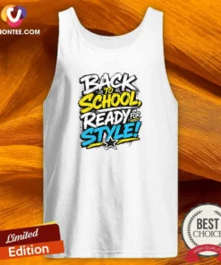 Original Back To School Ready For Style Streetwear Tank Top