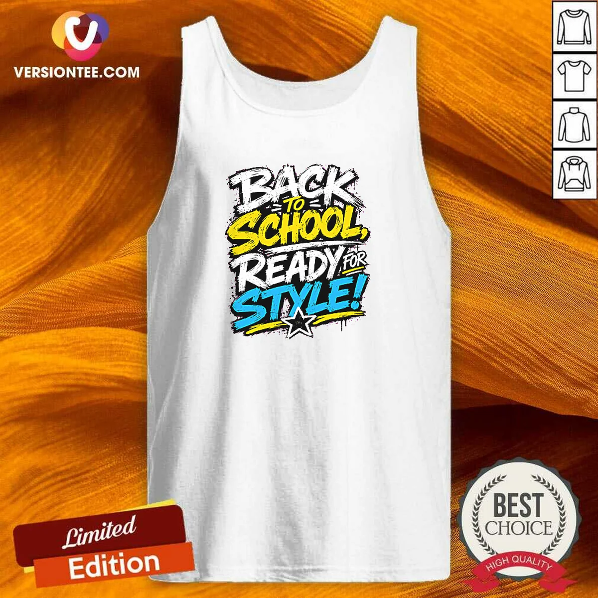 Original Back To School Ready For Tank Top Original Back To School Ready For Tank Top