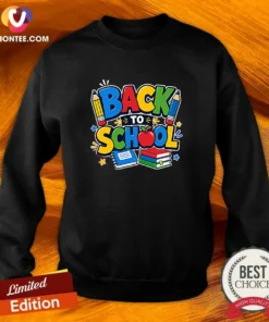 Original Fun Back To School Typography Sweatshirt