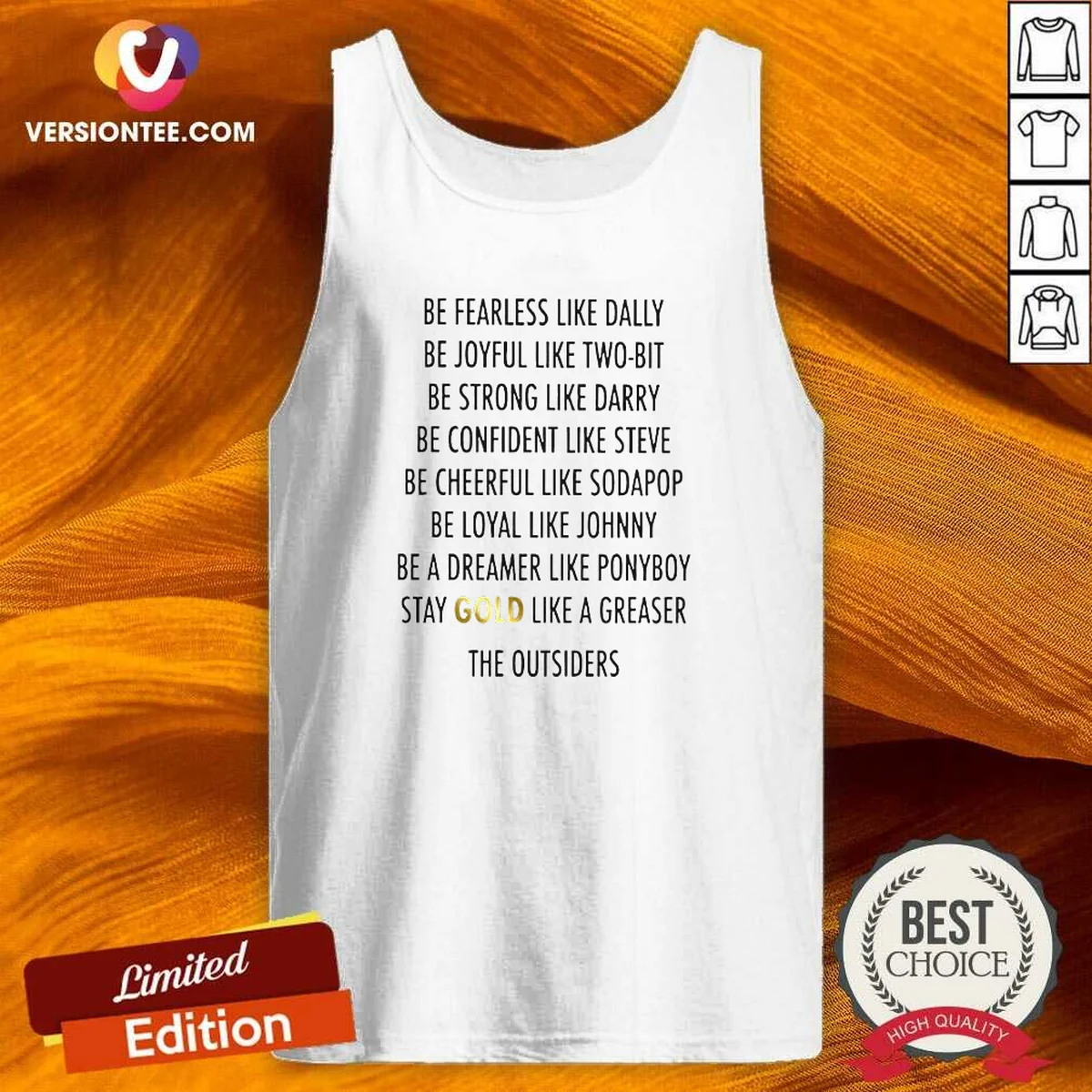 Premium Be Fearless Like Dally Be Tank Top Premium Be Fearless Like Dally Be Tank Top