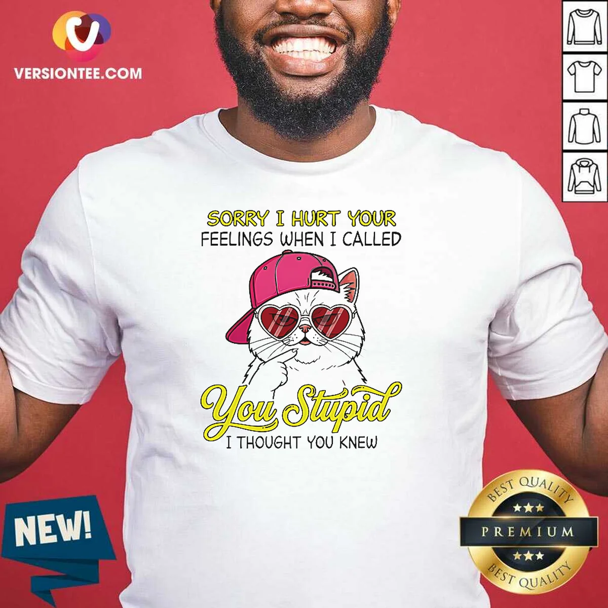 Premium Cat Sorry I Hurt Your Shirt Premium Cat Sorry I Hurt Your Shirt