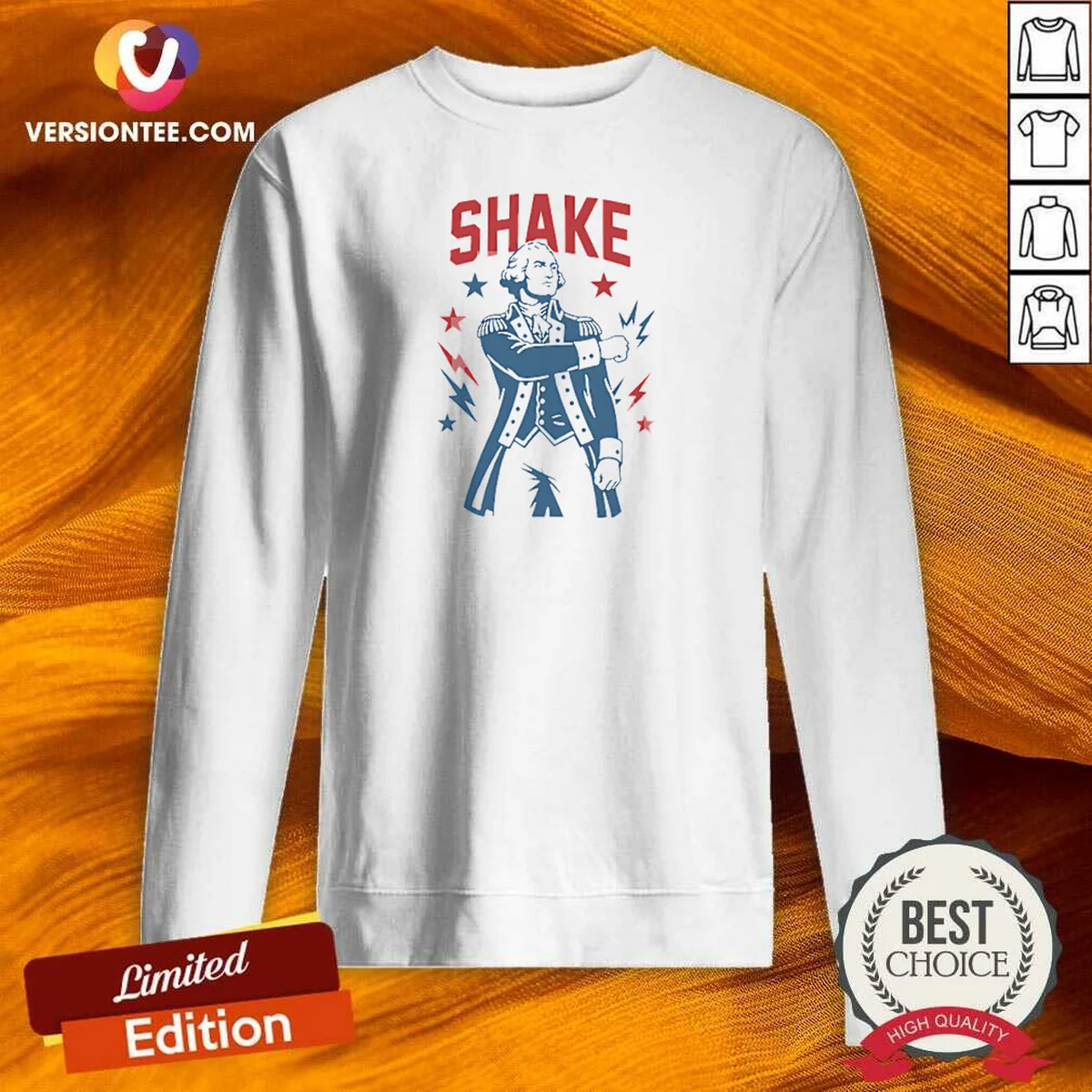 Premium Shake Ben Franklin Fourth Of July America 2026 Sweatshirt