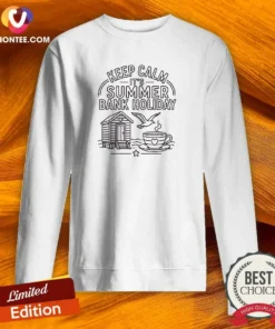 Premium Summer Bank Holiday Line Art UK Family Gatherings Sweatshirt