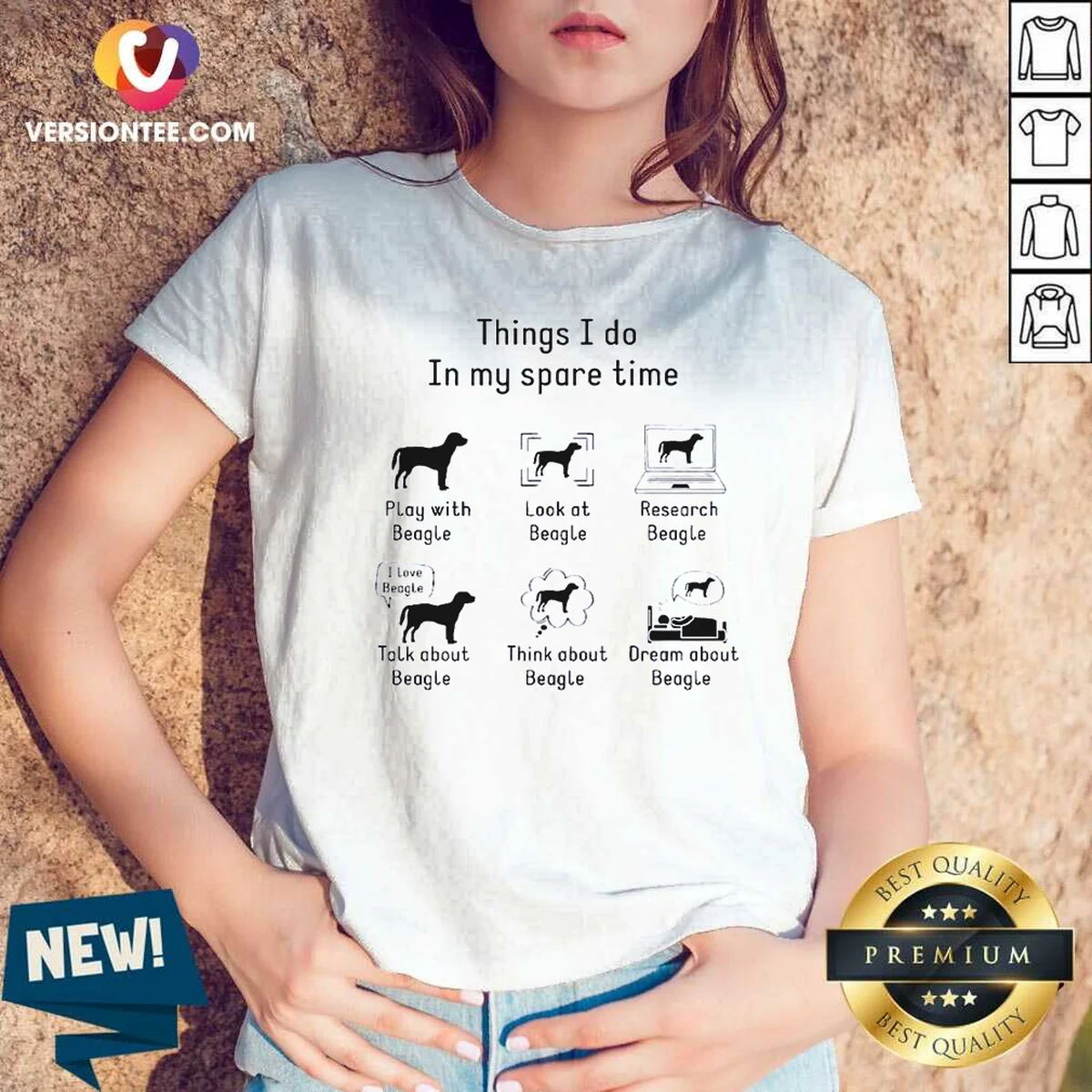 Premium Things I Do In My V-Neck Shirt Premium Things I Do In My V-Neck Shirt