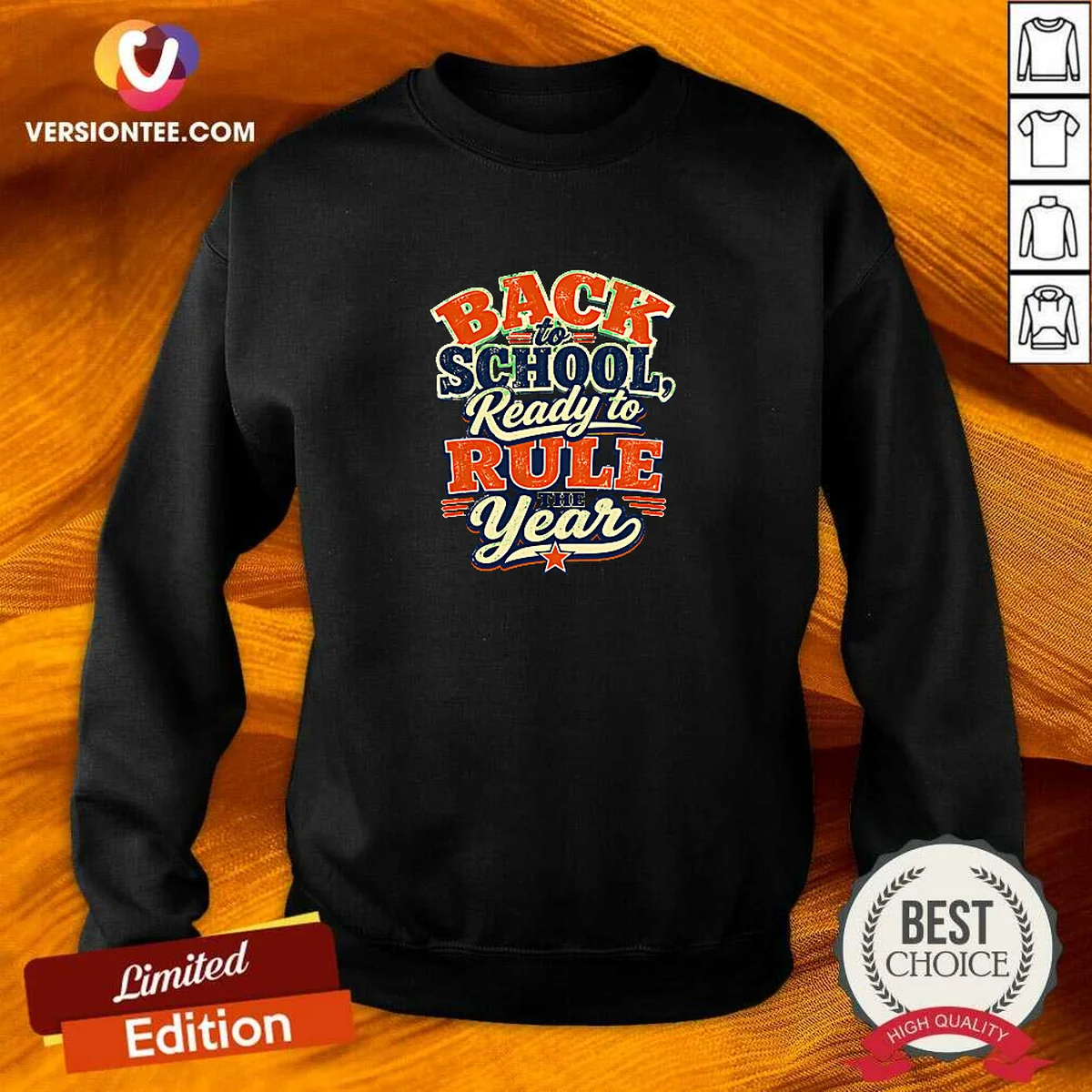 Pretty Back To School Vintage Spirit Sweatshirt Pretty Back To School Vintage Spirit Sweatshirt