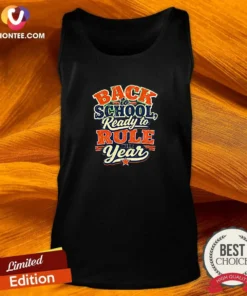 Pretty Back To School Vintage Spirit Motivational Tank Top