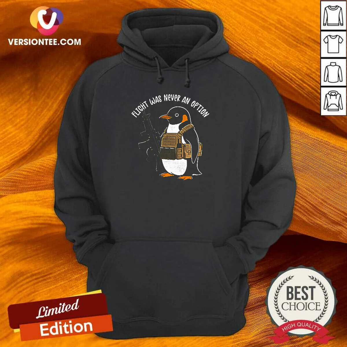Pretty Flight Was Never An Option Hoodie Pretty Flight Was Never An Option Hoodie