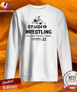 Pretty Studio Wrestling Live From The WIIC Studios Channel 11 Pittsburgh Sweatshirt