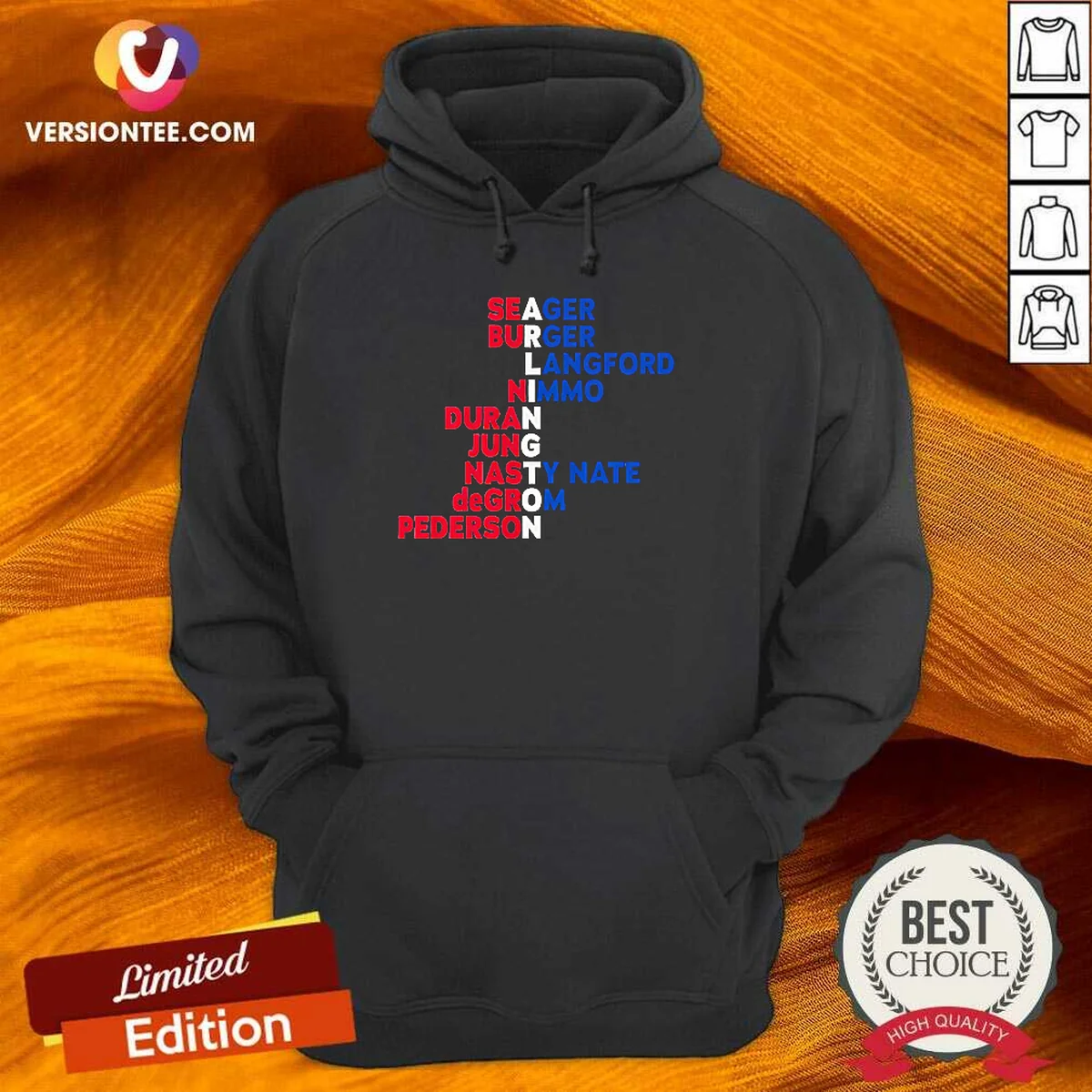 Pretty Texas Longhorns Player Names Baseball Hoodie Pretty Texas Longhorns Player Names Baseball Hoodie