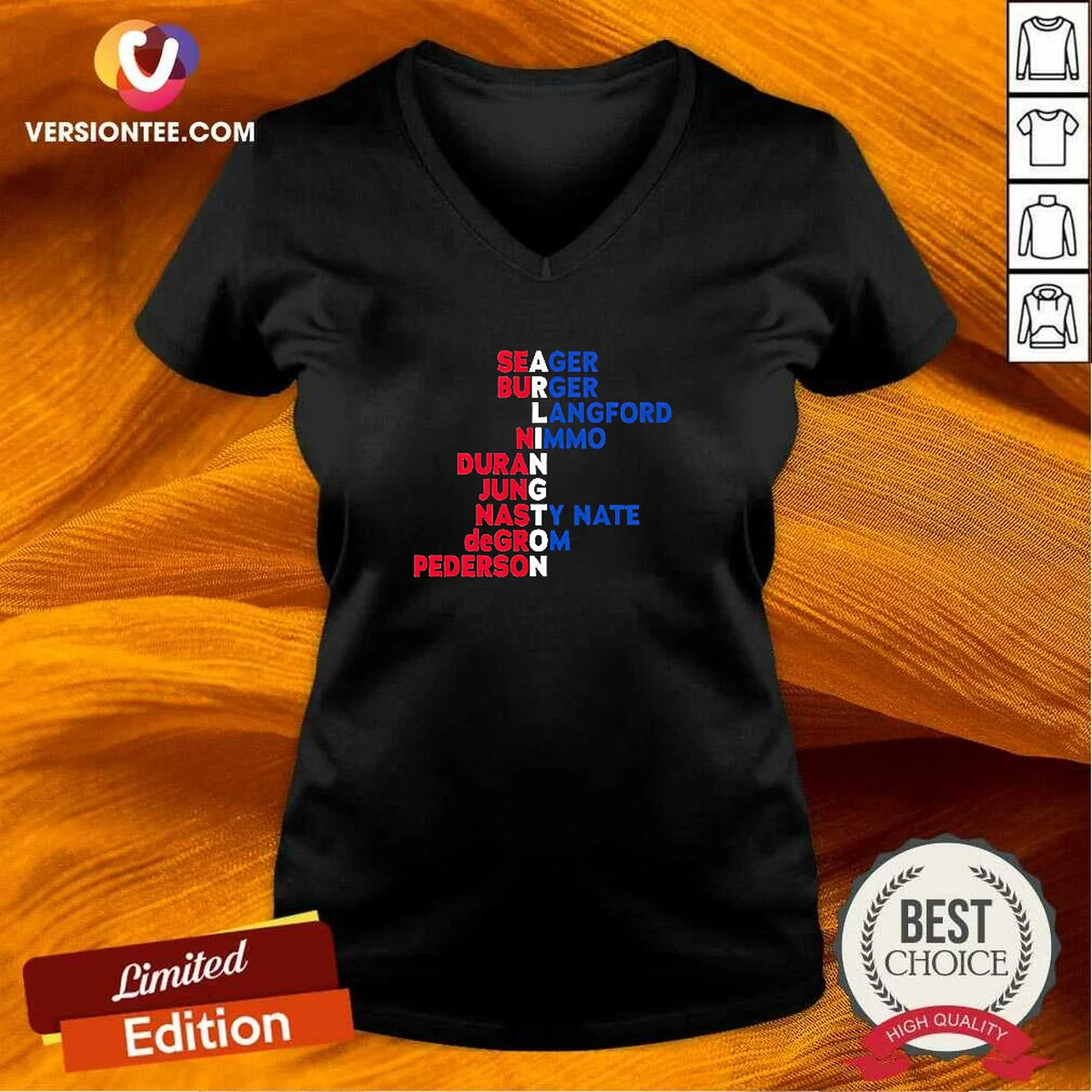 Pretty Texas Longhorns Player Names Baseball Arlington Names 2026 V-Neck Shirt