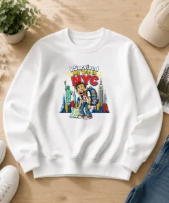 Top NYC Trip Survivor Vector Sweater