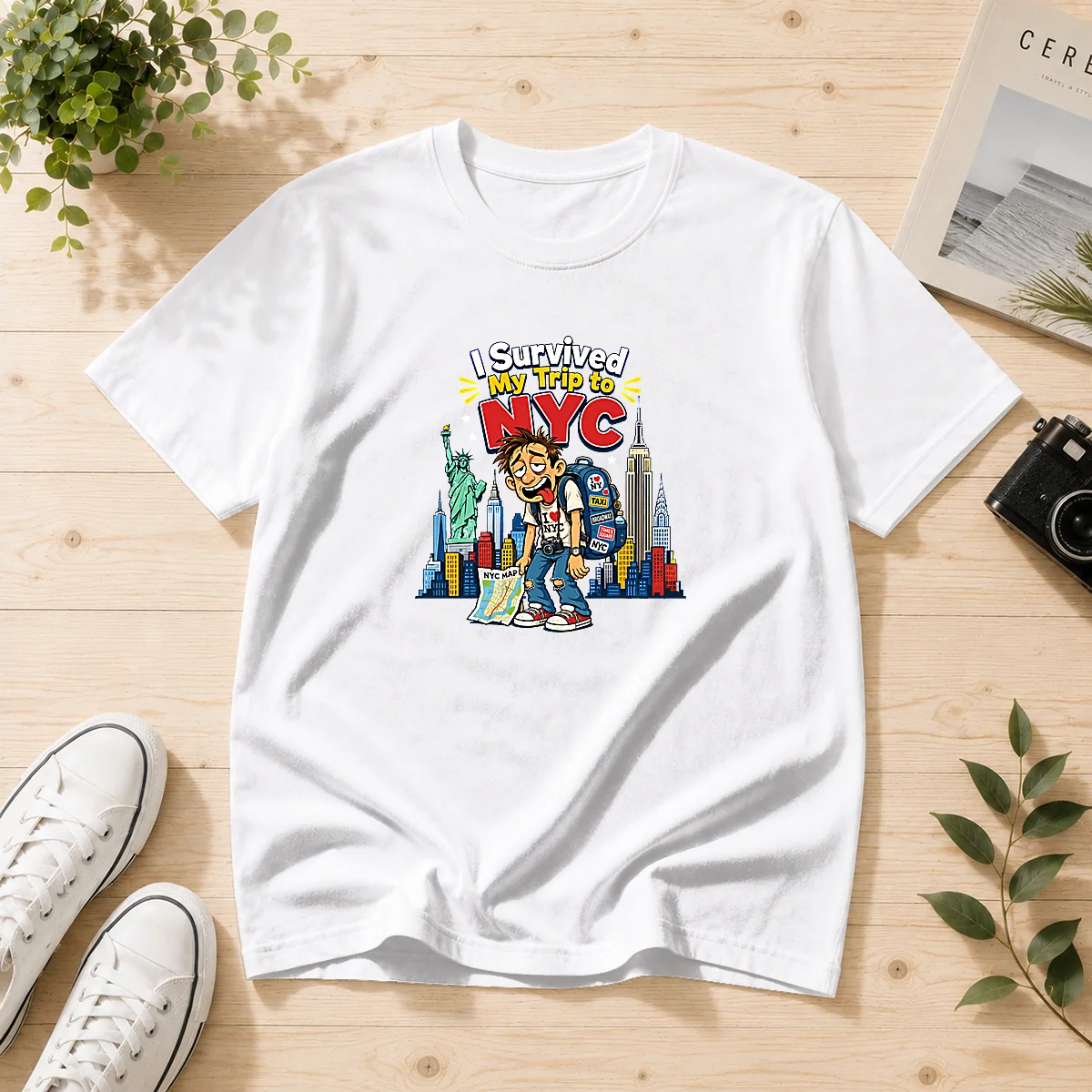 Top NYC Trip Survivor Vector Shirt Top NYC Trip Survivor Vector Shirt
