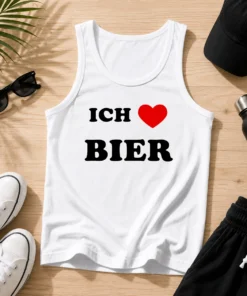 Awesome Vids Ich Love Bier Tank Top