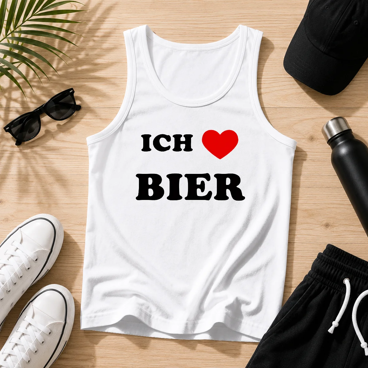 Awesome Vids Ich Love Bier Tank Top