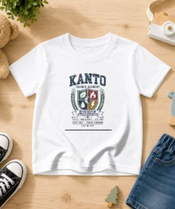 Nice Kanto Trainer Academy Department Of Applied Evolution Pallet Town Campus Kids T-Shirt
