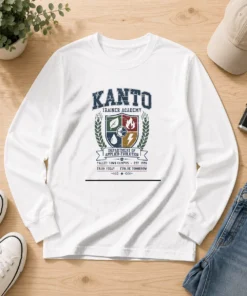 Nice Kanto Trainer Academy Department Of Applied Evolution Pallet Town Campus Long Sleeve Shirt