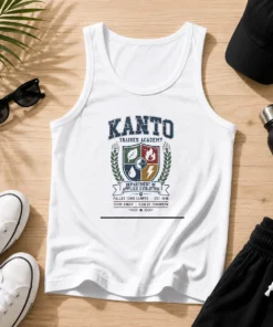 Nice Kanto Trainer Academy Department Of Applied Evolution Pallet Town Campus Tank Top
