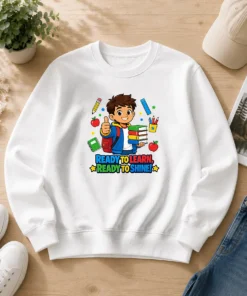 Nice Ready To Shine Back To School Spirit Sweater