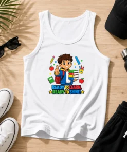 Nice Ready To Shine Back To School Spirit Tank Top