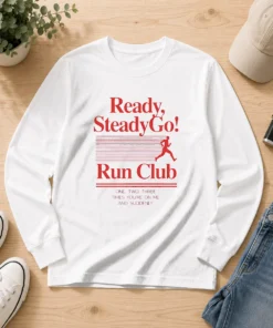 Official Ready Steadygo Run Club Running Long Sleeve Shirt