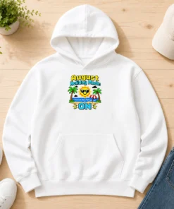 Premium August Holiday Pixel Vacation Mode (2) Hoodie