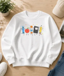 Premium Teacher Students Life Back To School Sweater