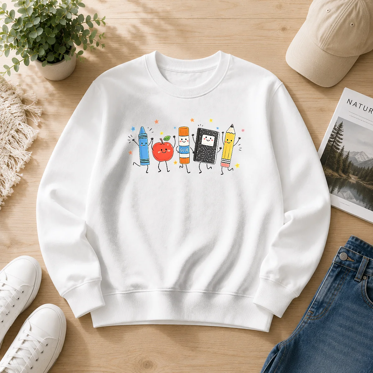 Premium Teacher Students Life Back To School Sweater